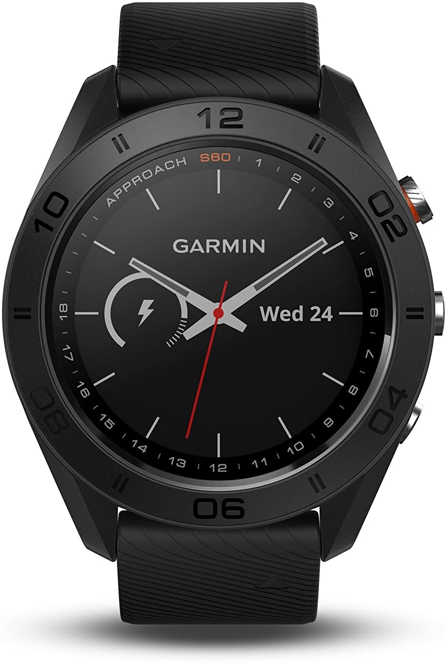 美品　GARMIN APPROACH S60 Garmin Approach S60 Premium GPS Golf Watch, Black – topsportsdr